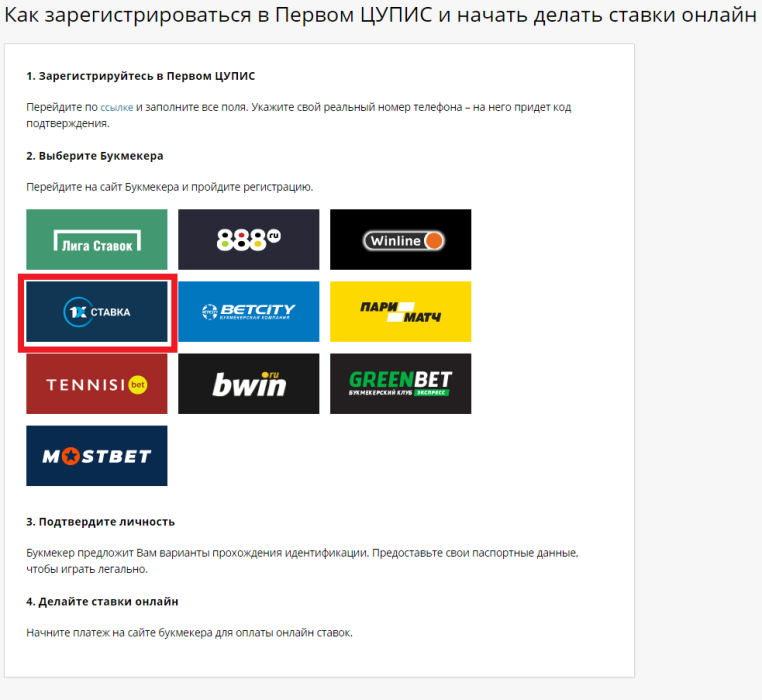 акцитвация ЦИПУс